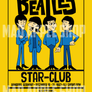 The Beatles Cartoon Concert Tour Poster Art Print Star Club Hamburg Germany 1962