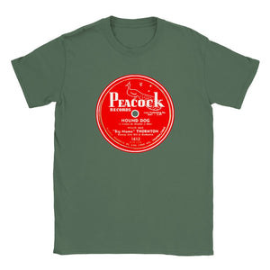 Big Mama Thornton 78 RPM Record Label Unisex T Shirt Tee Hound Dog Elivs