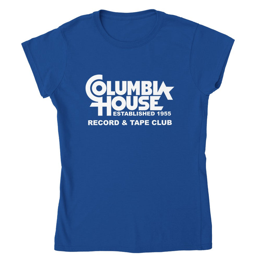 Columbia House Records & Tapes Vintage Retro Women's T-Shirt Tee