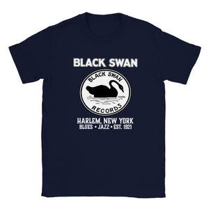 Black Swan Records Unisex T-Shirt Record Label Tee Harlem New York