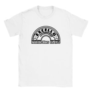 Excello Records Men's Unisex T-Shirt Blues Record Label 78 RPM