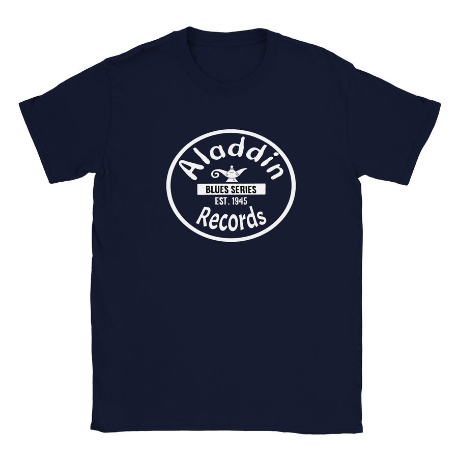 Aladdin Records Unisex T-Shirt Tee Blues Jazz Record Label 78 RPM