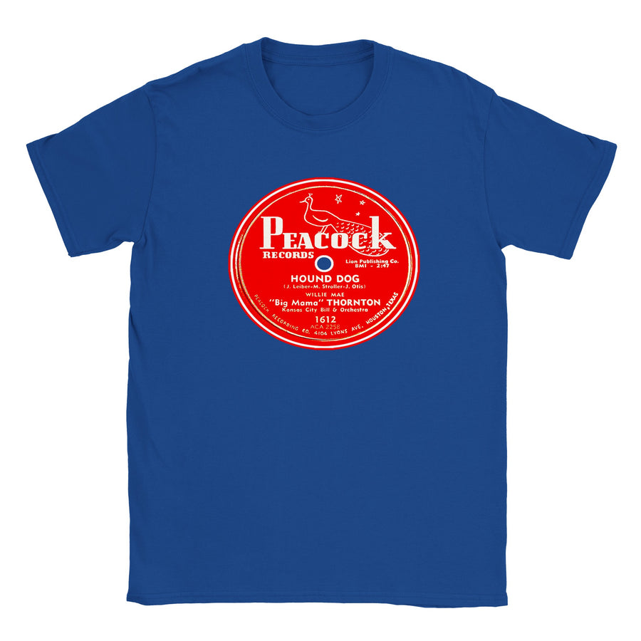 Big Mama Thornton Peacock Records 78 RPM Record Label Unisex T Shirt Tee