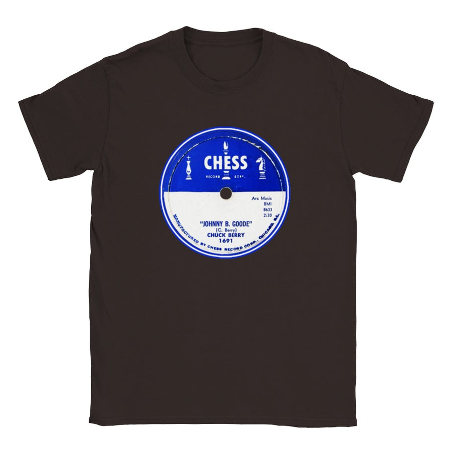 Chuck Berry 78 RPM Record Label Men's Unisex T Shirt Tee Chess Records