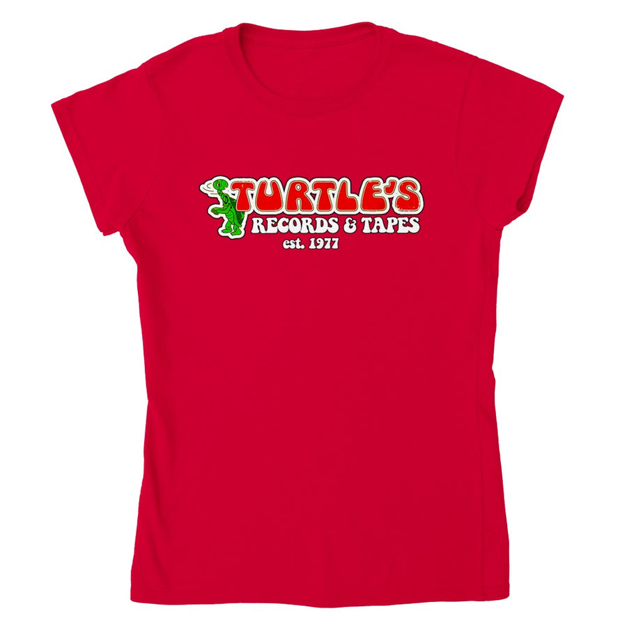 Turtles Records & Tapes Established 1977 T-Shirt Tee Women's