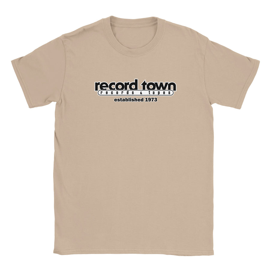 Record Town Vintage Record Store Men's Unisex T Shirt Tee