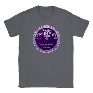 Elmore James 78 RPM Record Label Unisex T-Shirt Tee Blues Trumpet Records