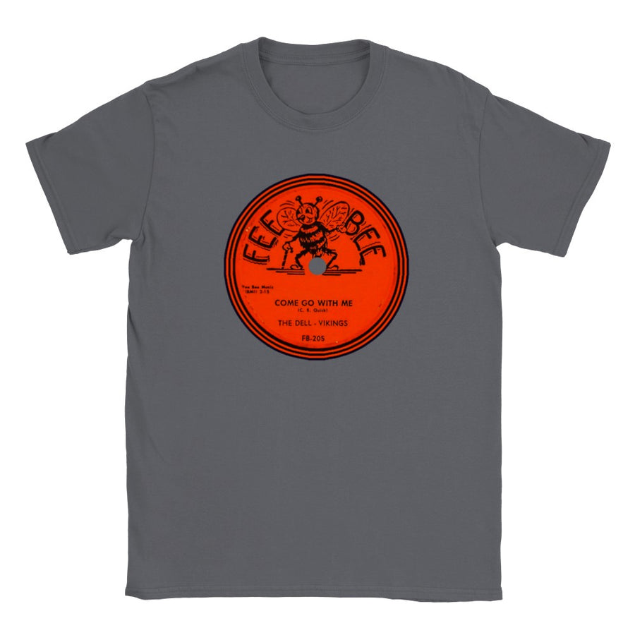 Del Vikings 78 RPM Record Label Unisex T-Shirt Tee Doo Wop