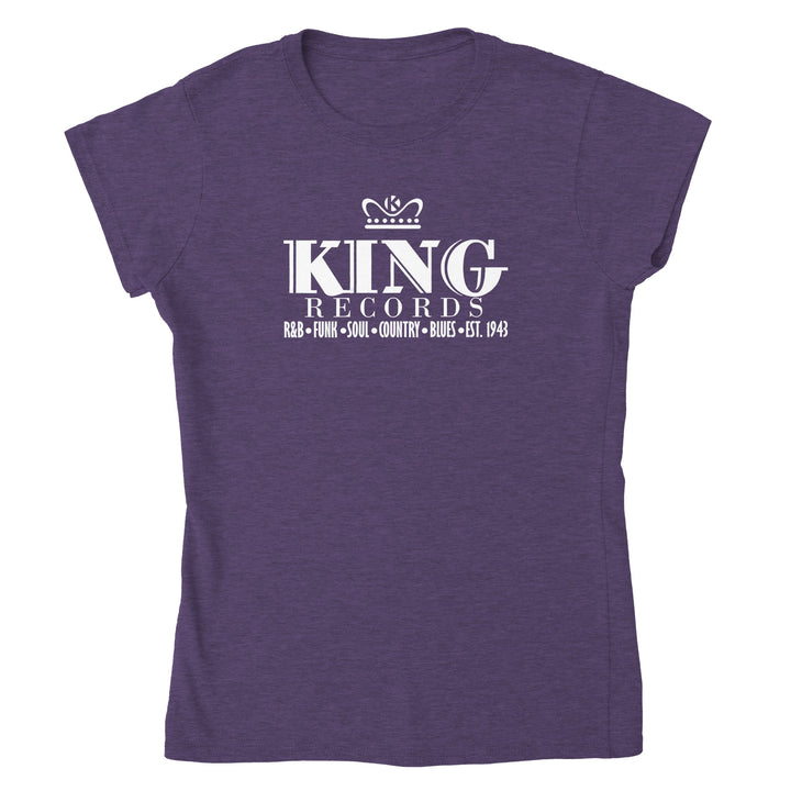 King Records Vintage Record Label Women's T-Shirt Tee