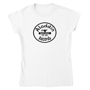 Aladdin Records Women's T-Shirt Tee Blues Jazz Record Label 78 RPM