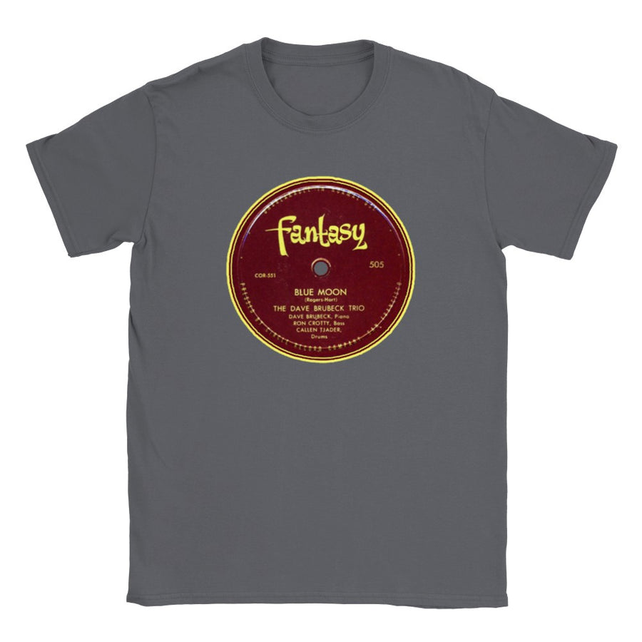 Dave Brubeck Trio Jazz Record Label Men's Unisex T-Shirt Tee Fantasy Records