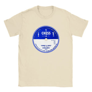Chuck Berry 78 RPM Record Label Men's Unisex T Shirt Tee Chess Records