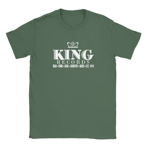 King Records Unisex T-Shirt Vintage Record Label 78 RPM