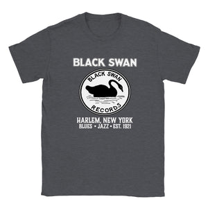 Black Swan Records Unisex T-Shirt Record Label Tee Harlem New York