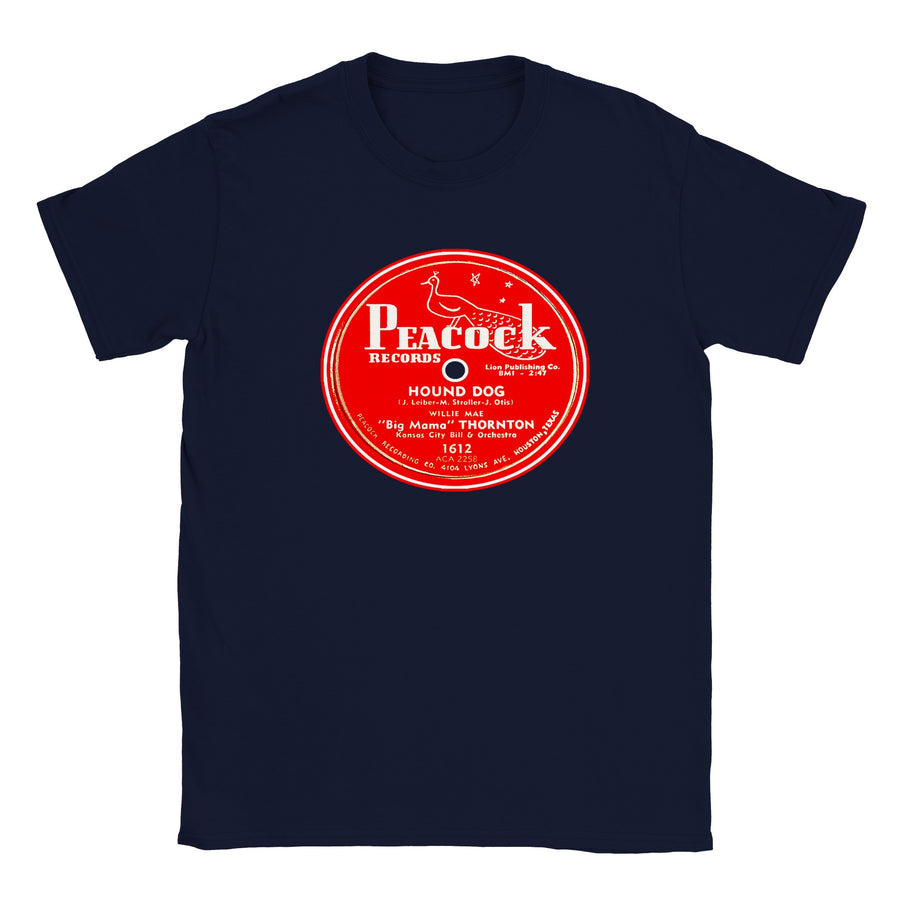 Big Mama Thornton 78 RPM Record Label Unisex T Shirt Tee Hound Dog Elivs