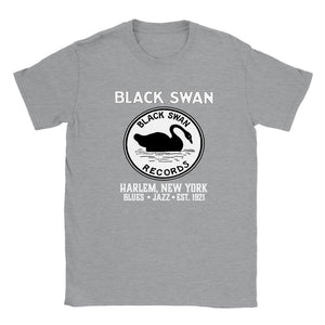 Black Swan Records Unisex T-Shirt Record Label Tee Harlem New York