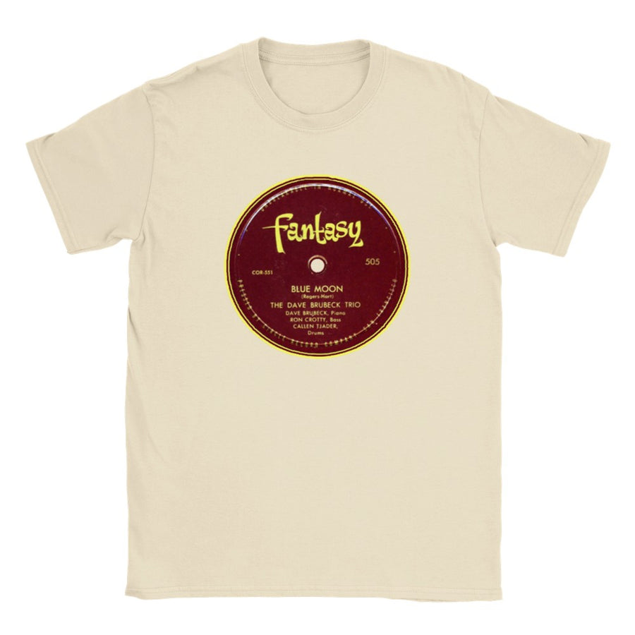 Dave Brubeck Trio Jazz Record Label Men's Unisex T-Shirt Tee Fantasy Records