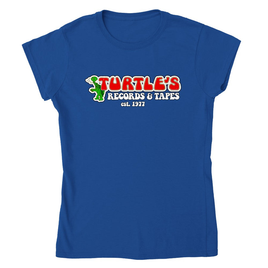 Turtles Records & Tapes Established 1977 T-Shirt Tee Women's