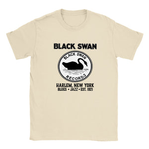 Black Swan Records Unisex T-Shirt Record Label Tee Harlem New York