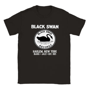 Black Swan Records Unisex T-Shirt Record Label Tee Harlem New York