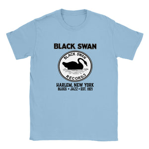 Black Swan Records Unisex T-Shirt Record Label Tee Harlem New York