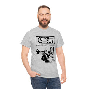Cotton Club Harlem New York City Jazz  T-Shirt Men's Unisex Tee Louis Armstrong