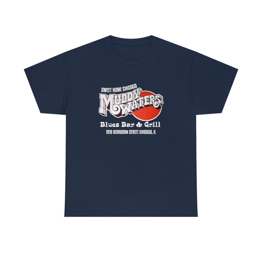 Muddy Waters Blues Bar & Grill Chicago  Men's T Shirt Tee