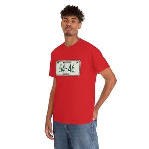Toots & Maytalls Inspired 54-46 License Plate Men's T-Shirt Tee Kingston Jamaica Reggae