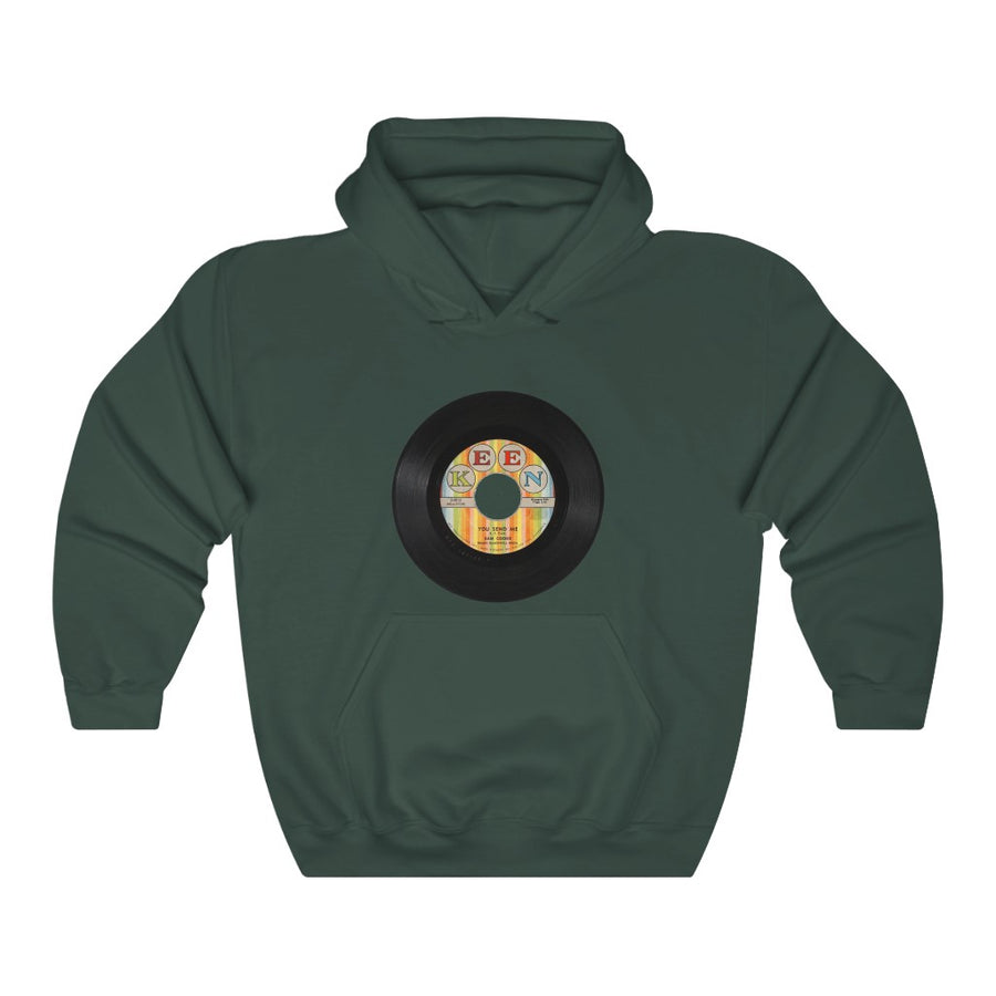 Sam Cooke 45 RPM You Send Me Keen Records Unisex Hoodie