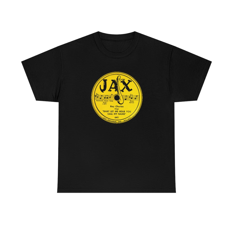 Ray Charles 78 RPM Jax Record Label Unisex T Shirt Tee