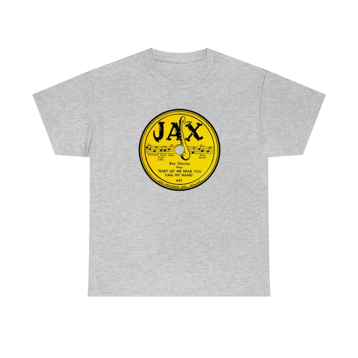 Ray Charles 78 RPM Jax Record Label Unisex T Shirt Tee