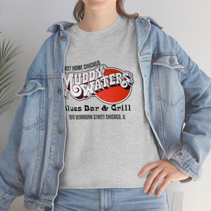 Muddy Waters Blues Bar & Grill Chicago  Men's T Shirt Tee