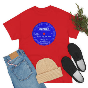 Memphis Slim Authentic 78 RPM Label Premium Records Men's Unisex T Shirt Tee