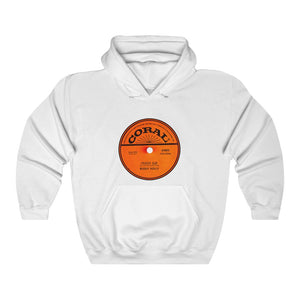 Buddy Holly Peggy Sue Coral Records 78 RPM Label Unisex Hoodie