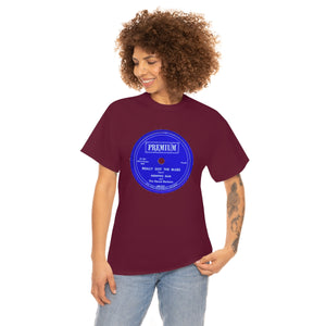 Memphis Slim Authentic 78 RPM Label Premium Records Men's Unisex T Shirt Tee