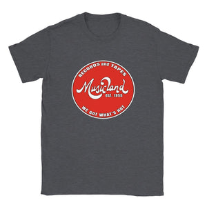 Musicland Records and Tapes Retro Unisex T-Shirt Tee