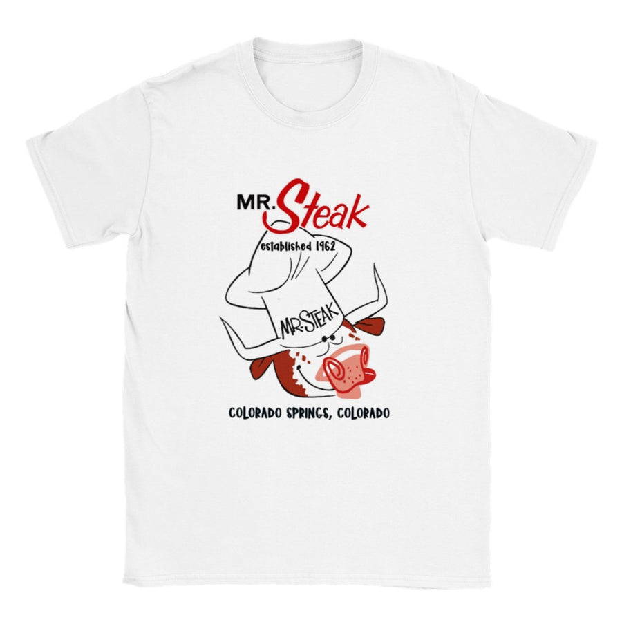 Mr. Steak Restaurant Retro Unisex T-Shirt Tee