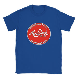 Musicland Records and Tapes Retro Unisex T-Shirt Tee