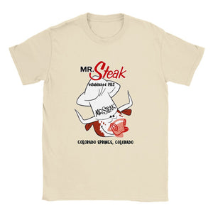 Mr. Steak Restaurant Retro Unisex T-Shirt Tee