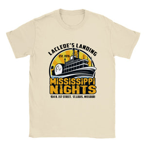 Mississippi Nights Laclede's Landing  Retro Unisex T-Shirt Tee