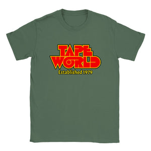 Tape World Retro Record Store Men's Unisex T-Shirt Tee