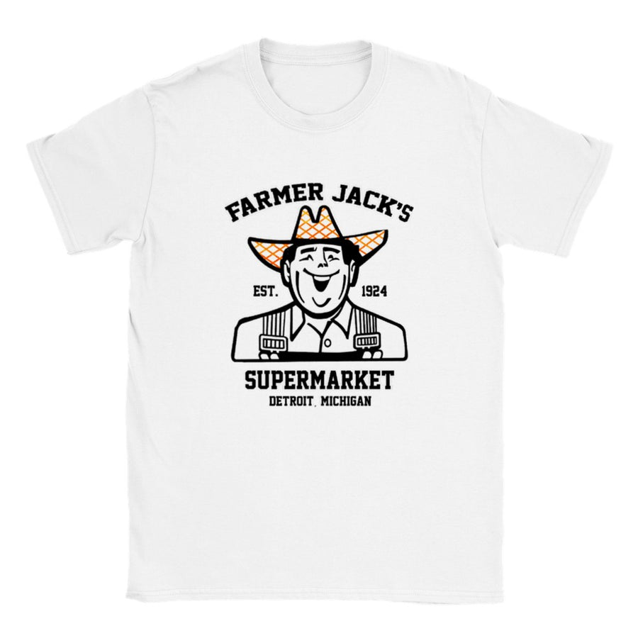 Farmer Jack Supermarket Retro Unisex T-Shirt Tee