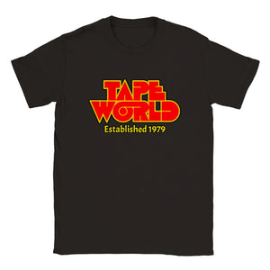 Tape World Retro Record Store Men's Unisex T-Shirt Tee