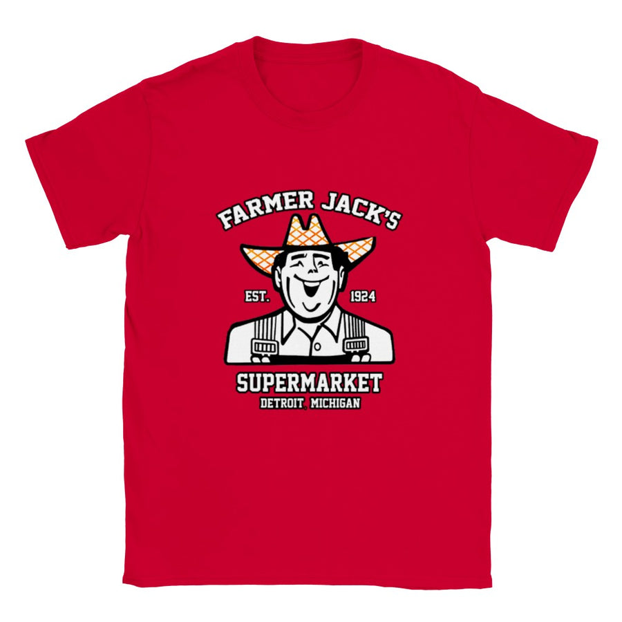Farmer Jack Supermarket Retro Unisex T-Shirt Tee